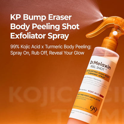 Dr.melaxin peel shot kojic acid turmeric spray